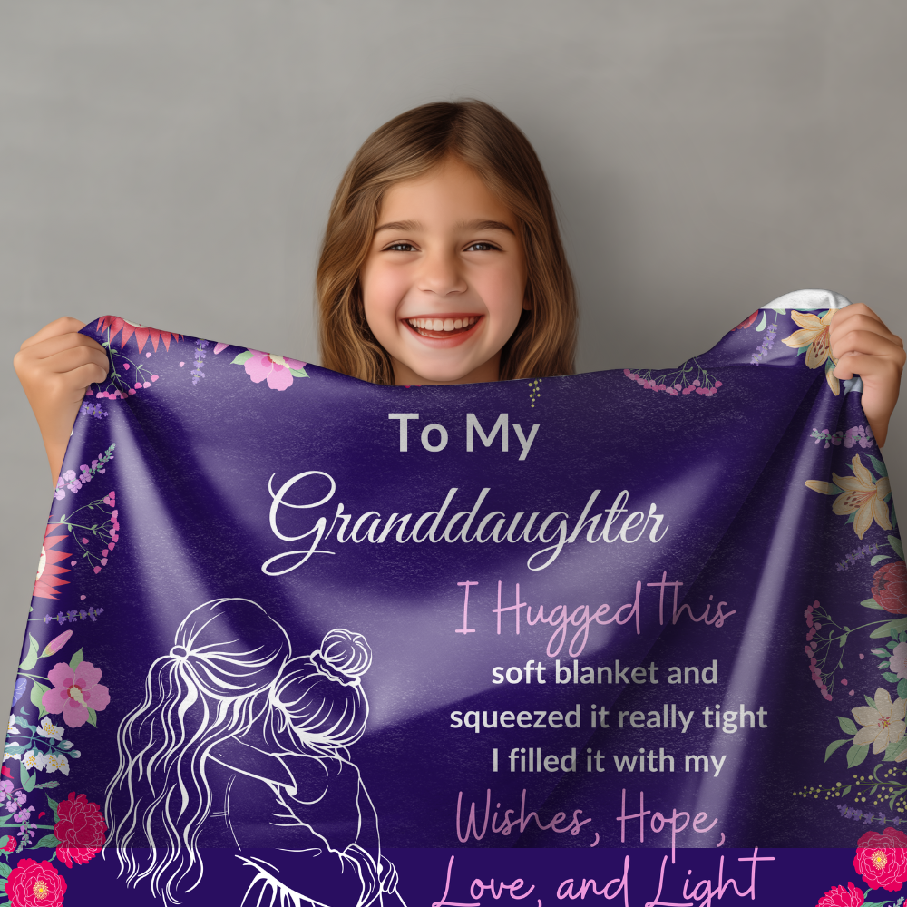 Granddaughters Gifts-Sweet Words Blanket