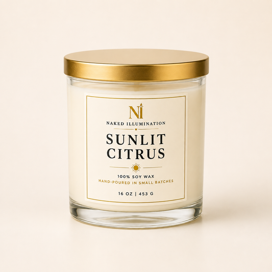Sunlit Citrus | Citrus Luxury Soy Candle