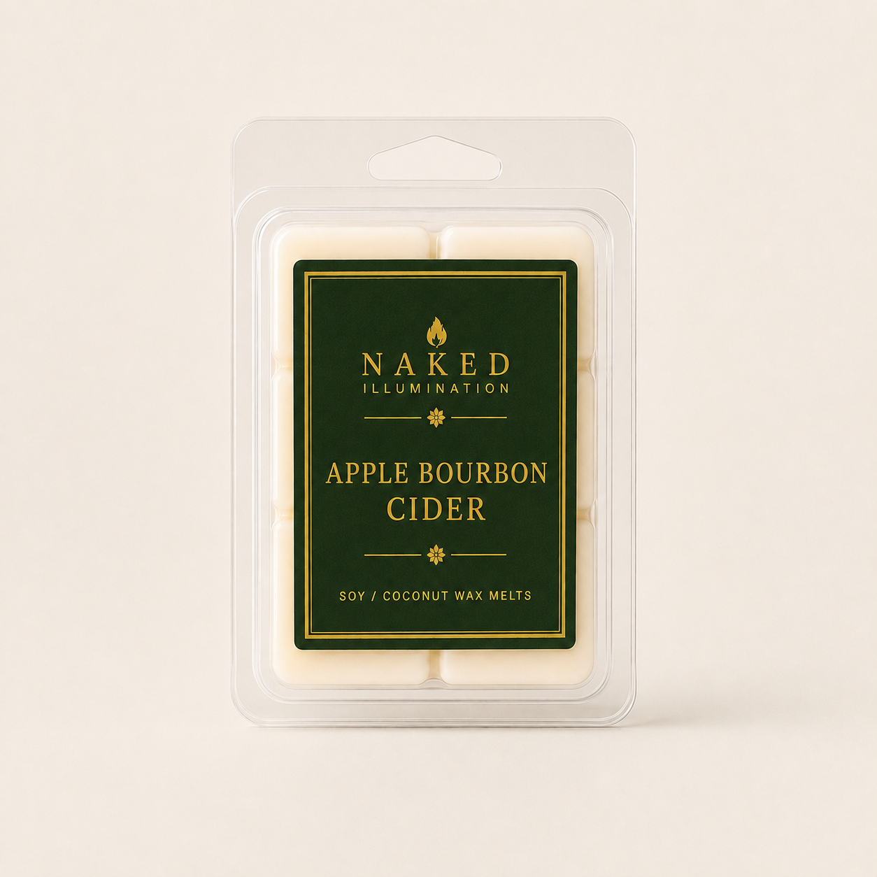 Apple Bourbon Cider Soy Coconut Wax Melts | Warm Fall Scent