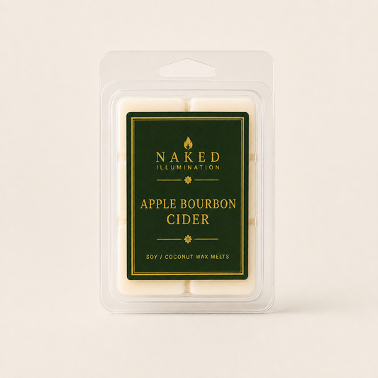 Apple Bourbon Cider Soy Coconut Wax Melts | Warm Fall Scent
