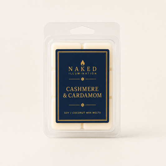 Cashmere & Cardamom Soy Coconut Wax Melts | Cozy Fall Fragrance