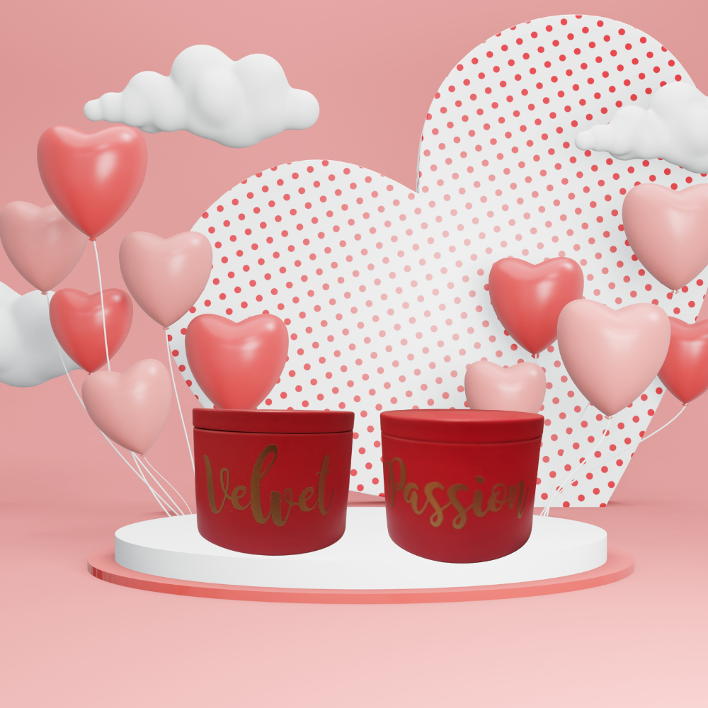 Velvet & Passion Candle Set