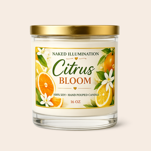 Citrus Bloom | Citrus Luxury Soy Candle