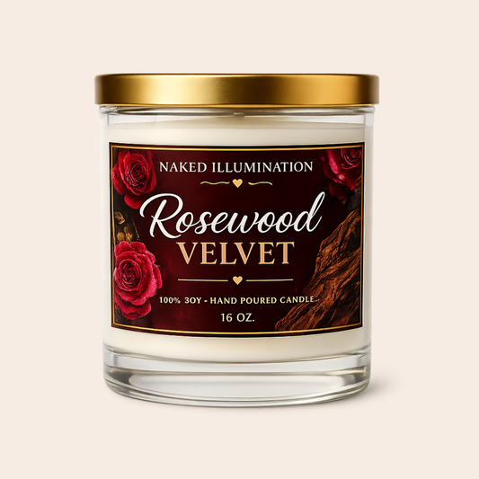 Rosewood Velvet | Luxury Soy Candle
