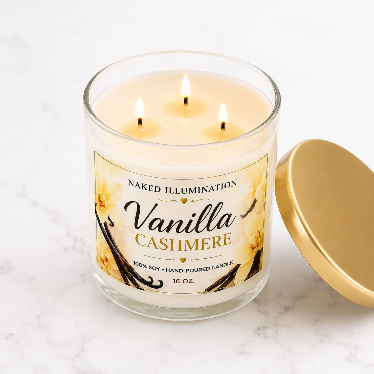 Vanilla Cashmere | Signature Luxury Soy Candle