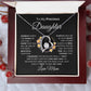 To My Precious Daughter I Forever Love Necklace I BMC