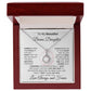 To My Beautiful Bonus Daughter Eternal Hope Necklace I WB