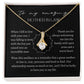 To My Amazing Mother-In-Law Alluring Beauty Necklace I BW