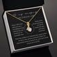 To My Amazing Mother-In-Law Alluring Beauty Necklace I BW