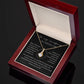 To My Amazing Mother-In-Law Alluring Beauty Necklace I BW