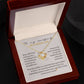 To My Amazing Mother-In-Law Love Knot Necklace