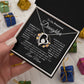 To My Precious Daughter Forever Love Necklace I BW