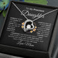 To My Precious Daughter I Forever Love Necklace I BMC