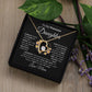 To My Precious Daughter I Forever Love Necklace I BMC